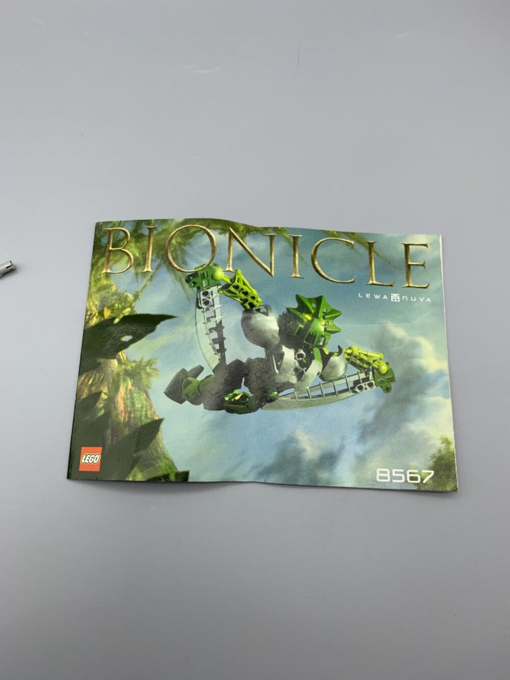 2002 LEGO Bionicle Lewa Nuva #8567 Action Figure Set in Original Container - Picture 8 of 11